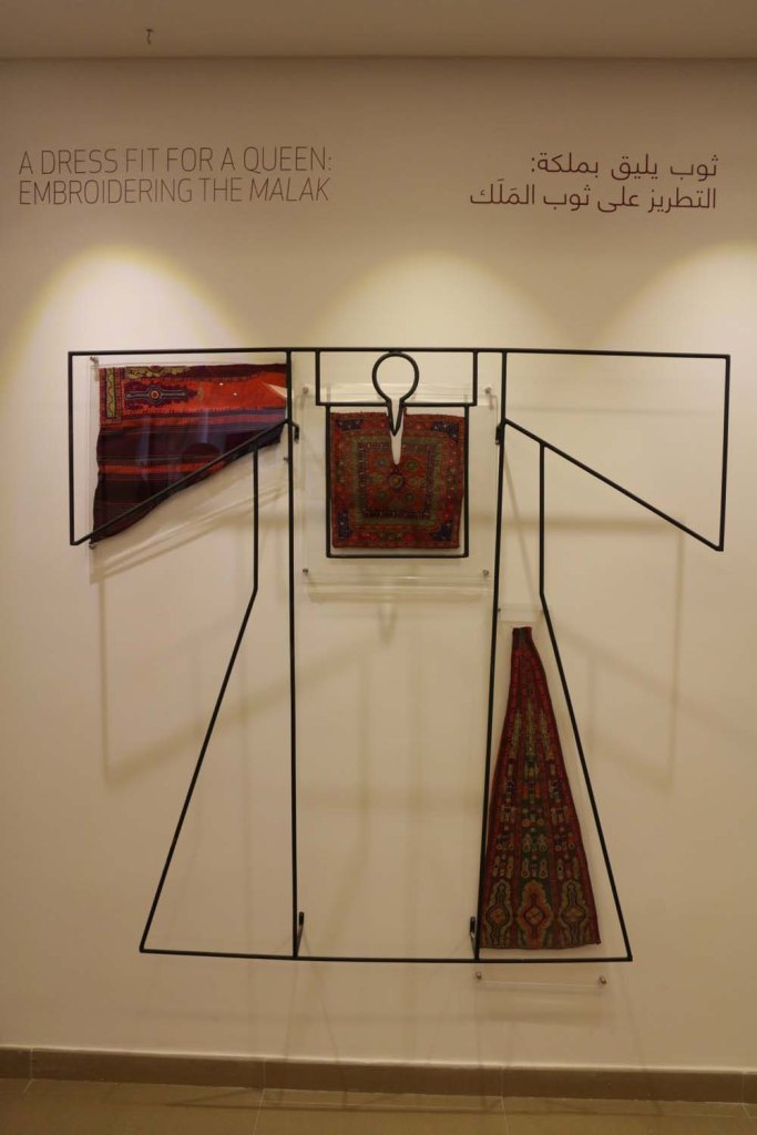 Malak is a traditional bethlehem palestinian dress