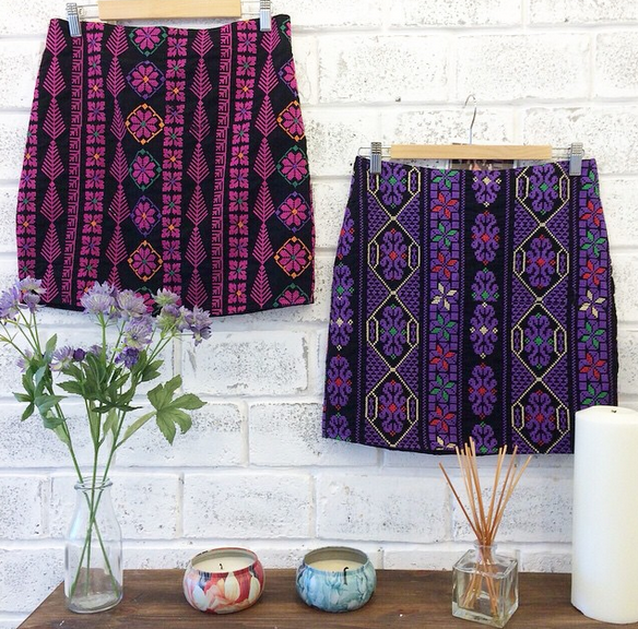 Afternoon Delight 💕with mini skirts from our #PalestineCollection ✨