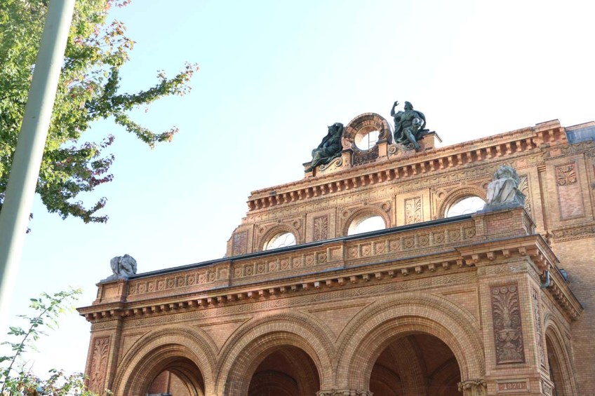 A very old gate in Mitte Berlin