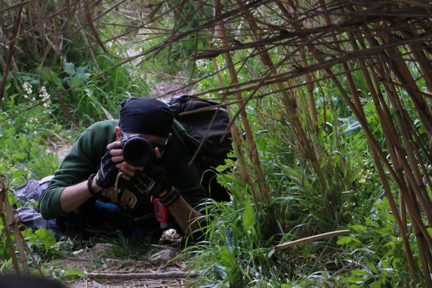 Hiking through Wadi Rayan Yabis between Ajloun and Jordan Valley
