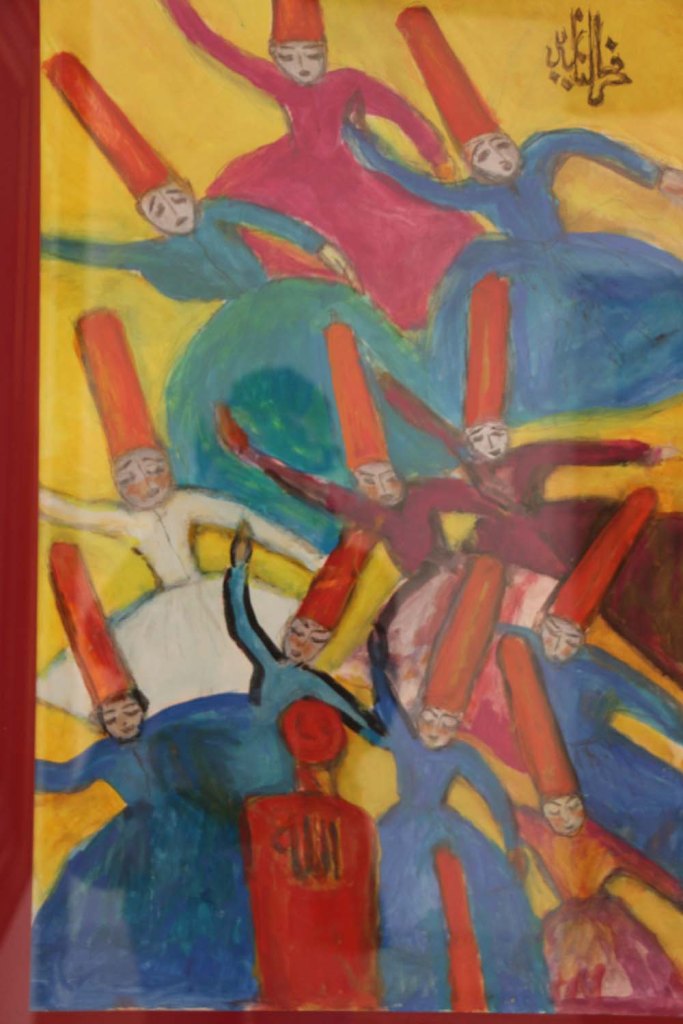 Darwish paintings of Rumi