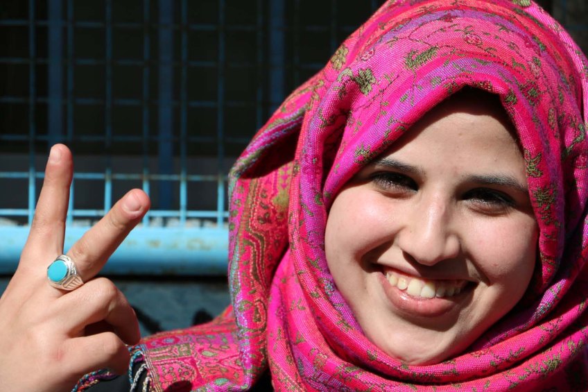 Portraits of Children from the Gaza Jarash Refugee Camp