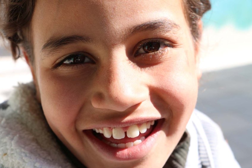 Portraits of Children from the Gaza Jarash Refugee Camp