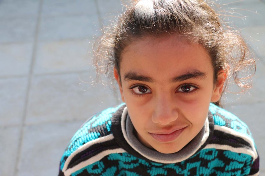 Portraits of Children from the Gaza Jarash Refugee Camp