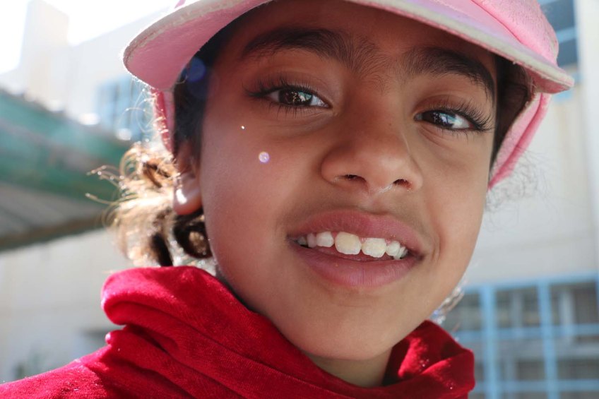 Portraits of Children from the Gaza Jarash Refugee Camp