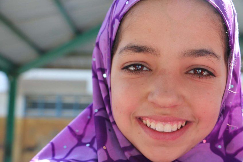 Portraits of Children from the Gaza Jarash Refugee Camp