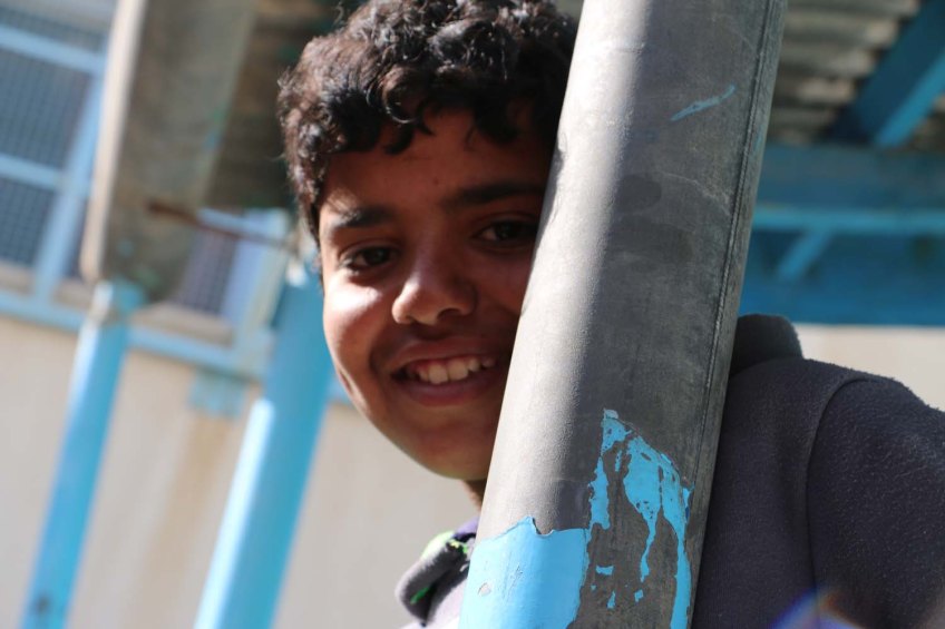 Portraits of Children from the Gaza Jarash Refugee Camp