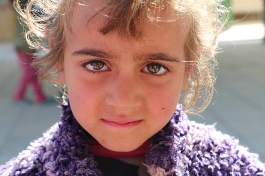 Portraits of Children from the Gaza Jarash Refugee Camp
