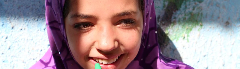 Refugee kids drawings what makes them happy at the jarash gaza refugee camp