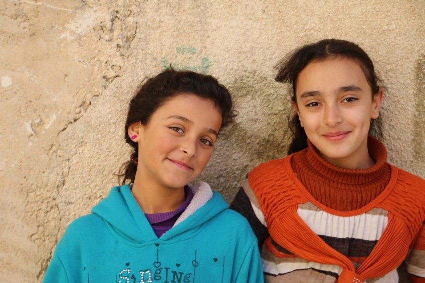 Portraits of Children from the Gaza Jarash Refugee Camp