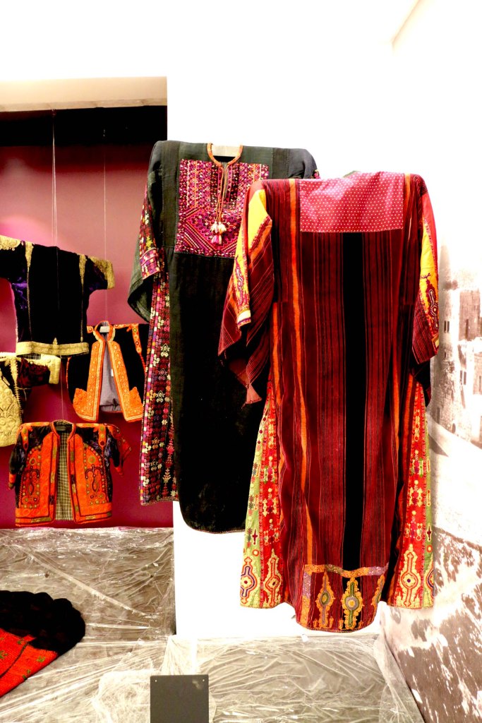 Malak is a traditional bethlehem palestinian dress