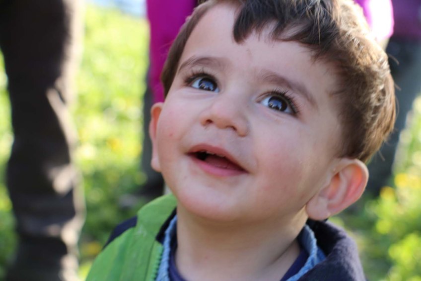 Hiking through Wadi Rayan Yabis between Ajloun and Jordan Valley