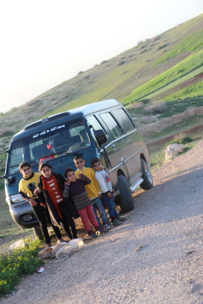 Hiking through Wadi Rayan Yabis between Ajloun and Jordan Valley