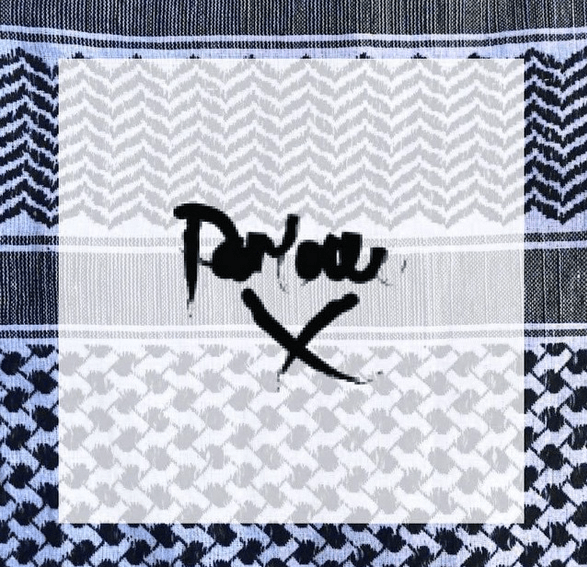 The palestinian Hattah Shmagh Kufiieh a sign of Unity a hope for eternal peace