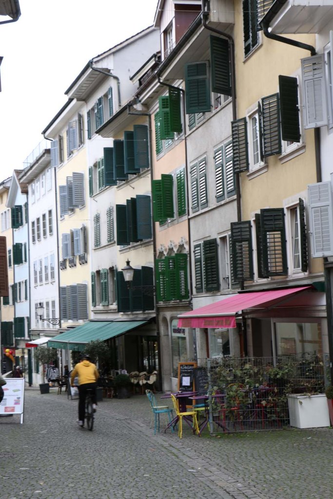 Medieval Baroque city in switzerland