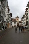 Medieval Baroque city in switzerland
