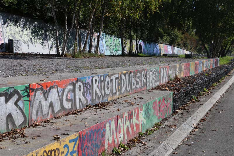 Stairs graffiti in Zurich