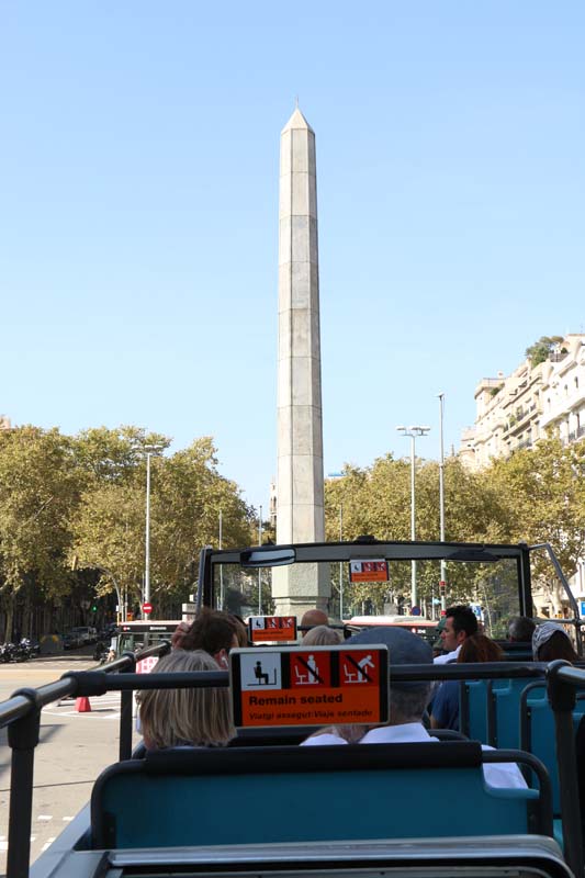 Old houses and architecture in Barcelona by Gaudi and others