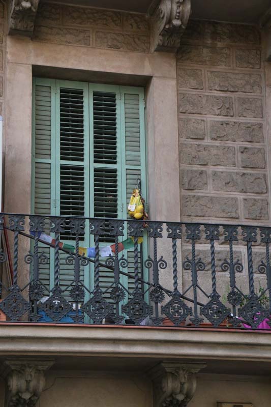 Old houses and architecture in Barcelona by Gaudi and others