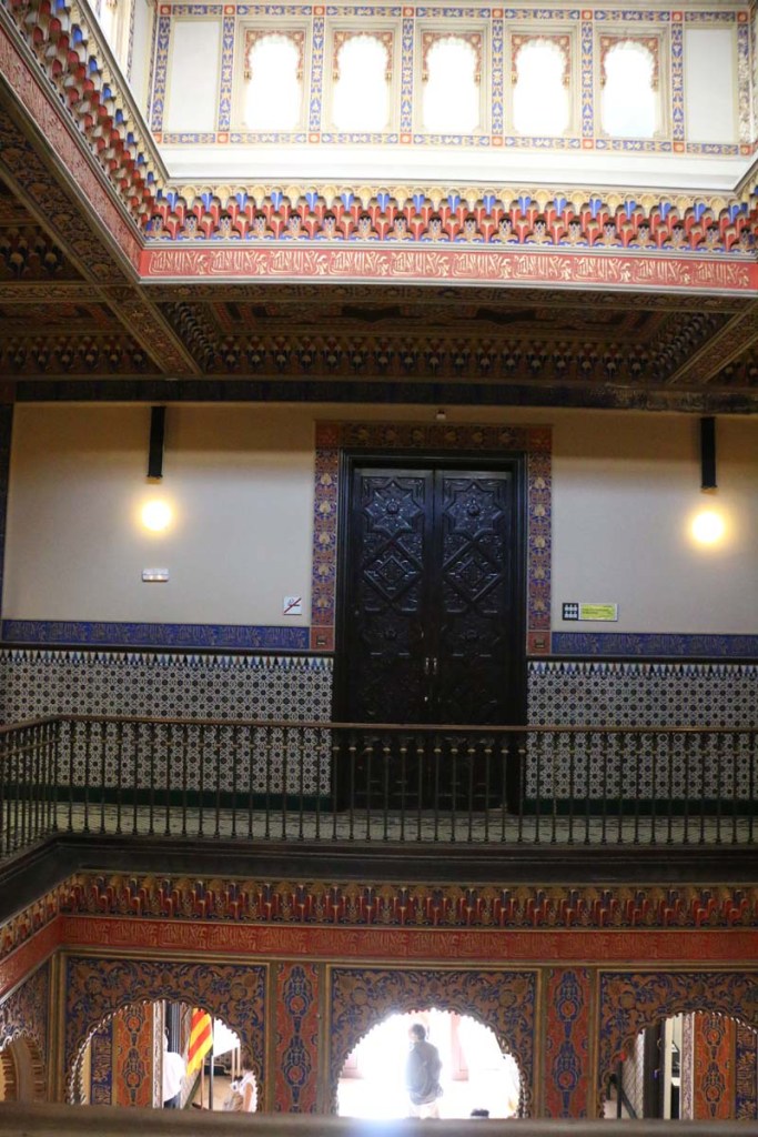 Old houses and architecture in Barcelona by Gaudi and others