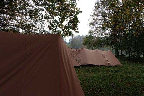 Camping in Jura Mountains Switzerland