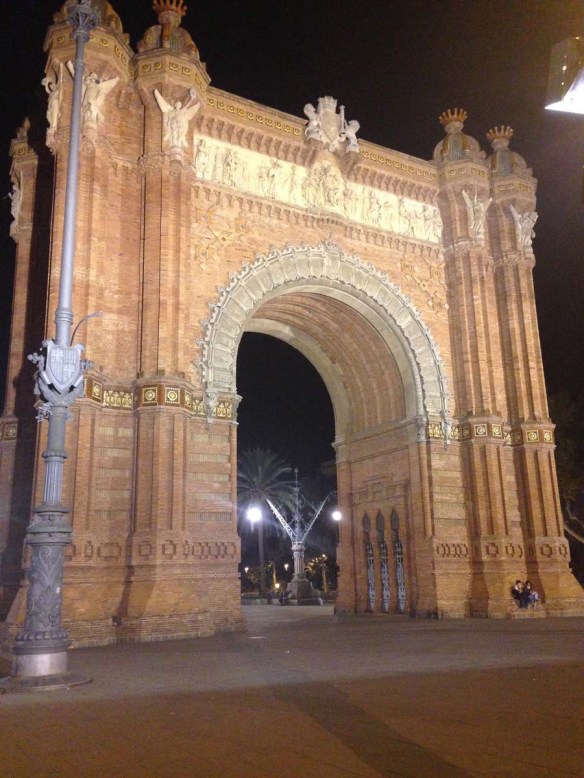 Arc de Triomf in Barcelona
