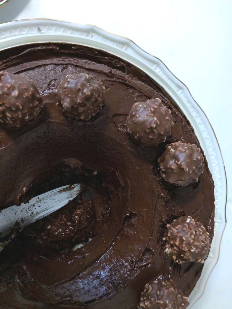 Best most delicious ferrero rocher chocolate cake