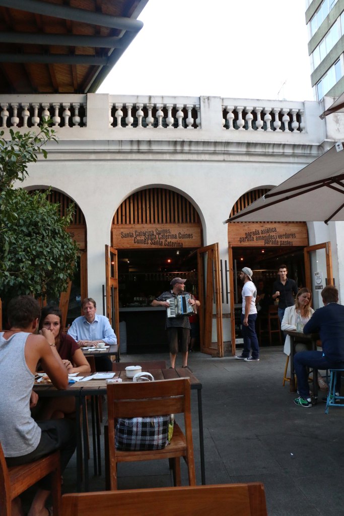 Bar restaurant at the Gothic quarter