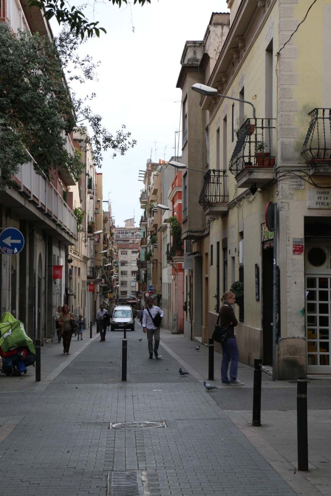 Barcelona old neighborhood