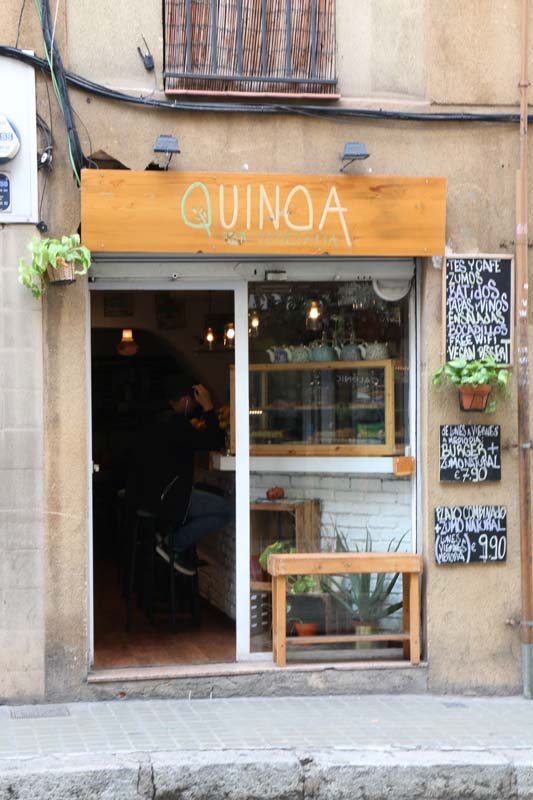 Quino shop in Barcelona