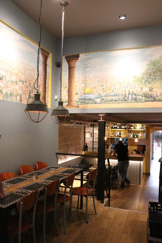 Aska Dinya Palestinian restaurant in Barcelona