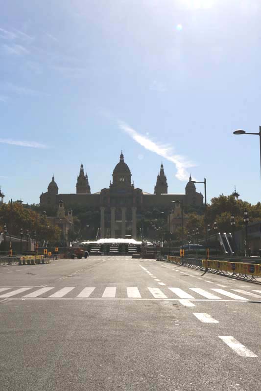 Montjuic fountain