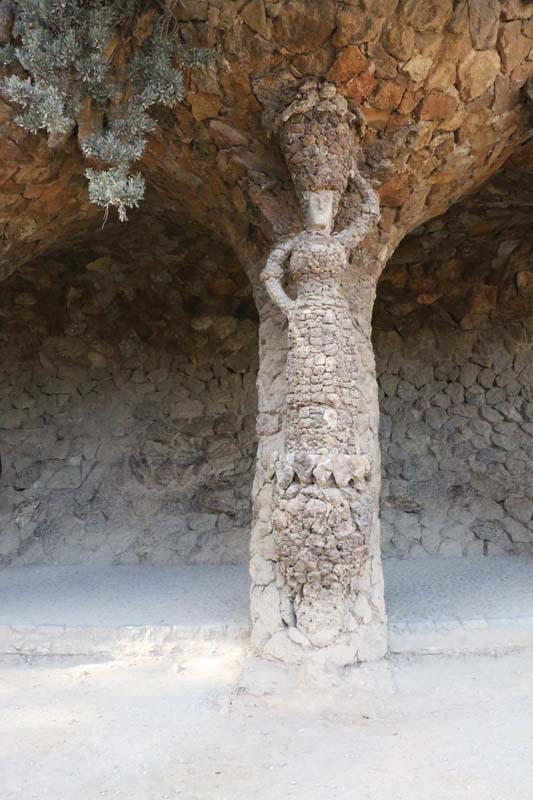 Statu at parc guell