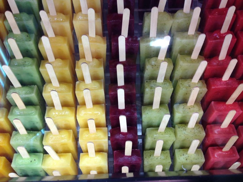 colorful Popsicles