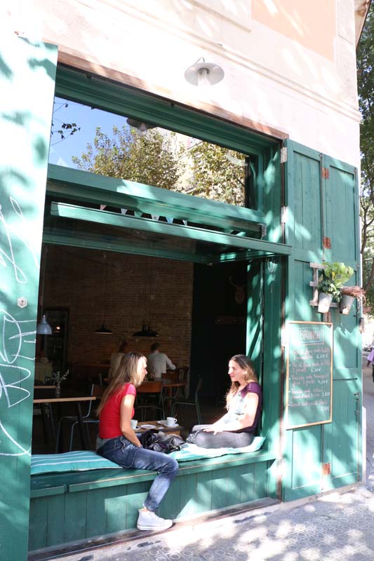 A very cool brunch and cafe in Barcelona