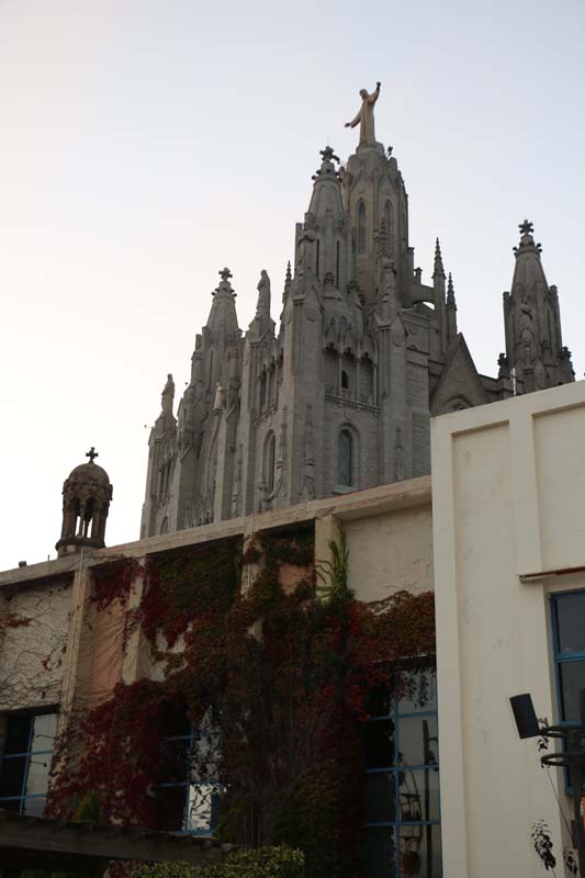 Amusement park in Barcelona