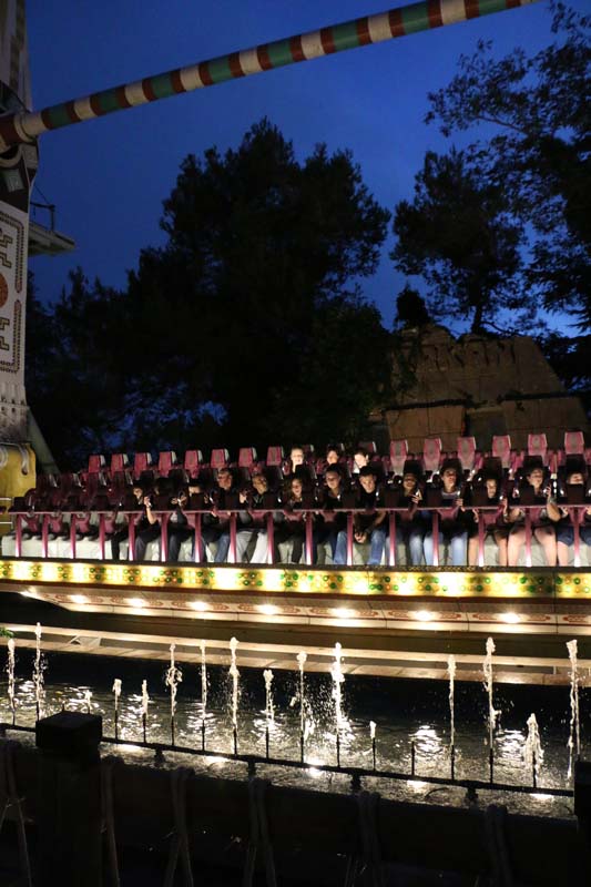 Amusement park in Barcelona