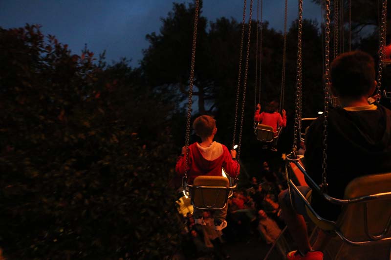 Amusement park in Barcelona