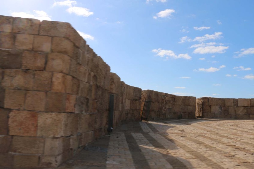 Visiting the old city of Akka Akko in occupied Palestine Israel