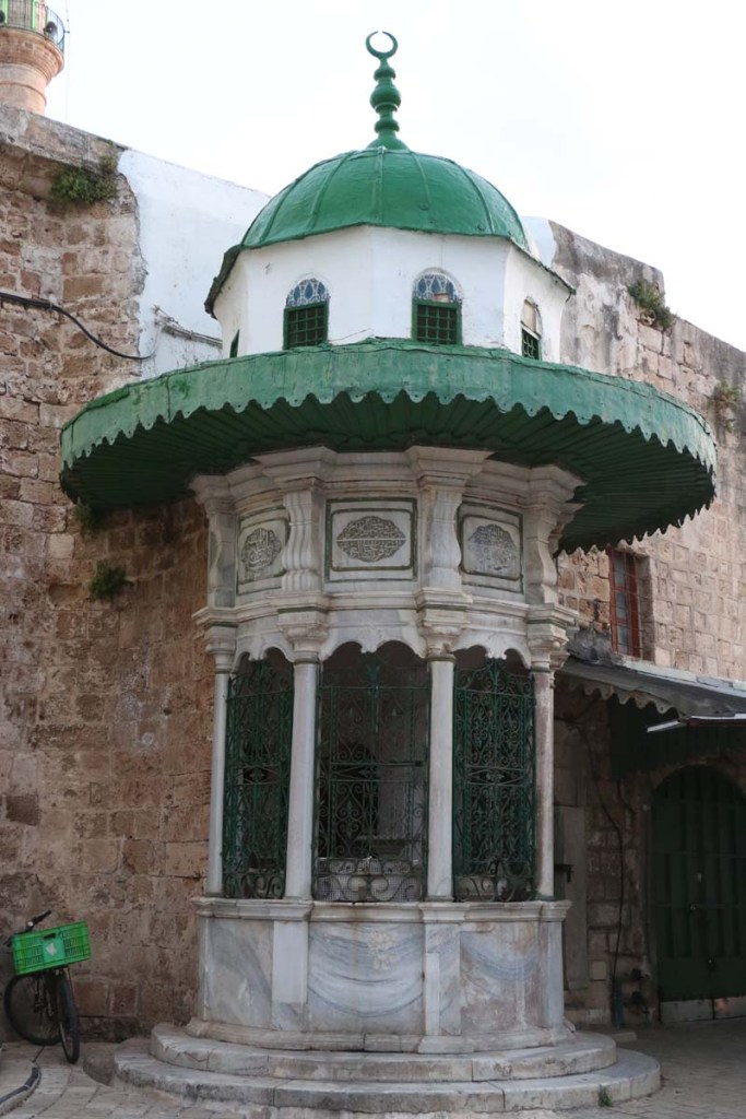 The old green pasha mosque in Akka Akko