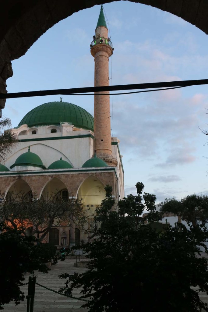 The old green pasha mosque in Akka Akko