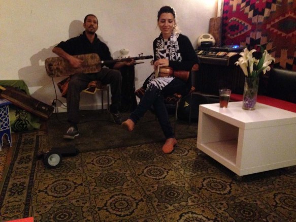 Drumming at El Raval