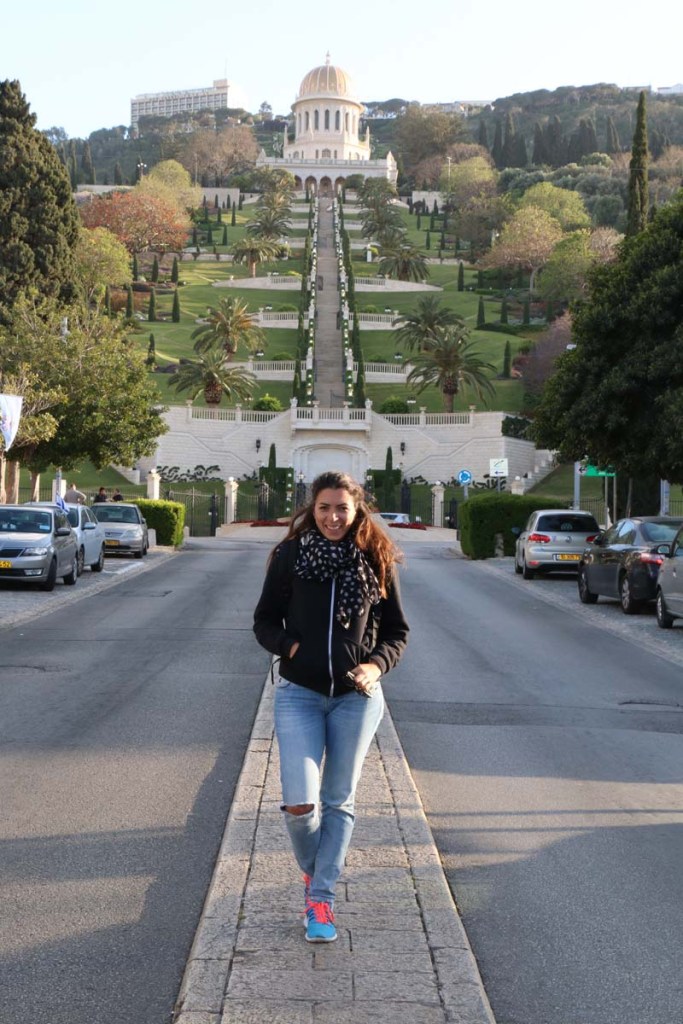 Al Bahai Garden Architecture houses and nature of Haifa Palestine Israel