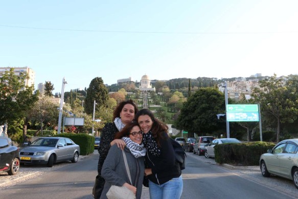 Al Bahai Garden Architecture houses and nature of Haifa Palestine Israel