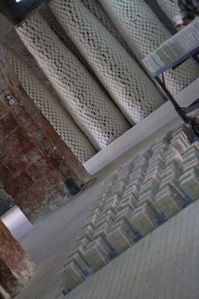 At the Shakaa Soap Company Making Nabulsi Soap مصنع صابون نابلسي