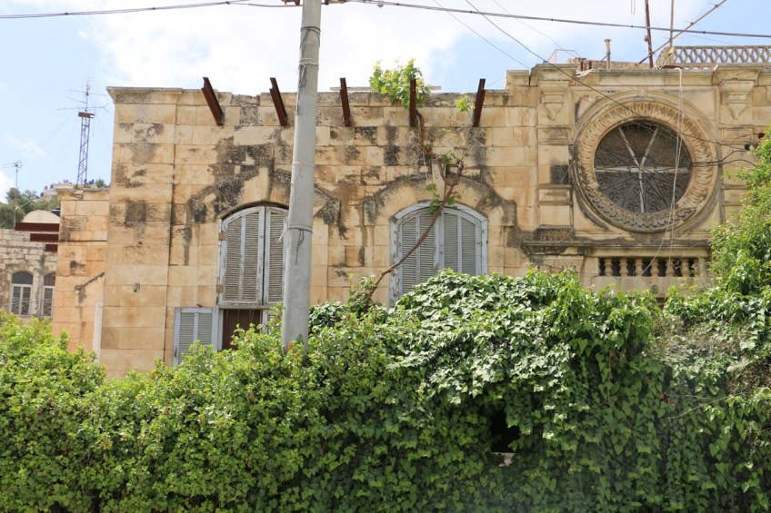 Old houses in the city of Nablus