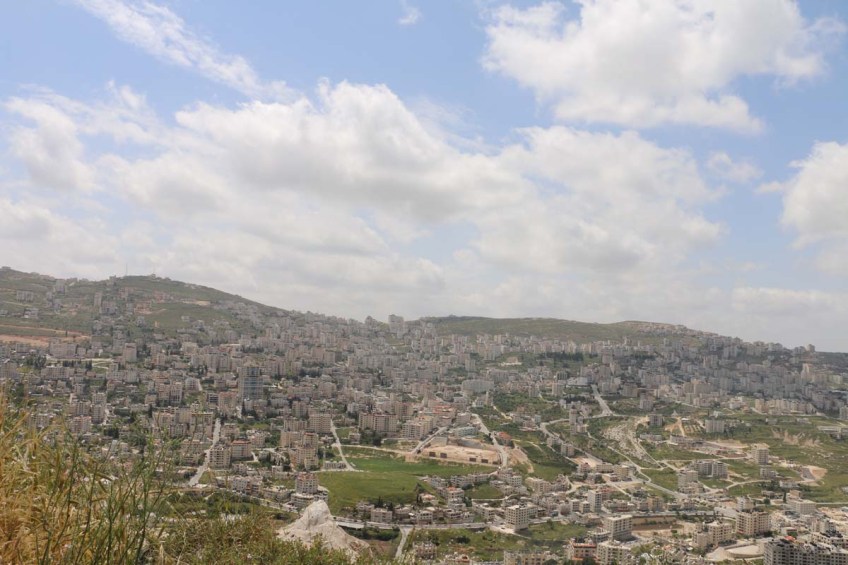 Old houses in the city of Nablus