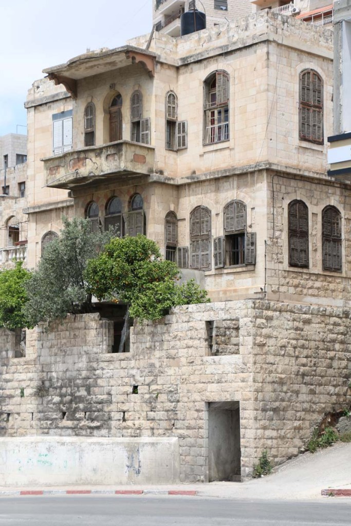 Old houses in the city of Nablus