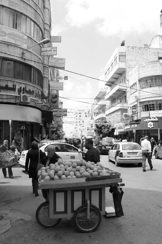 Old houses in the city of Nablus