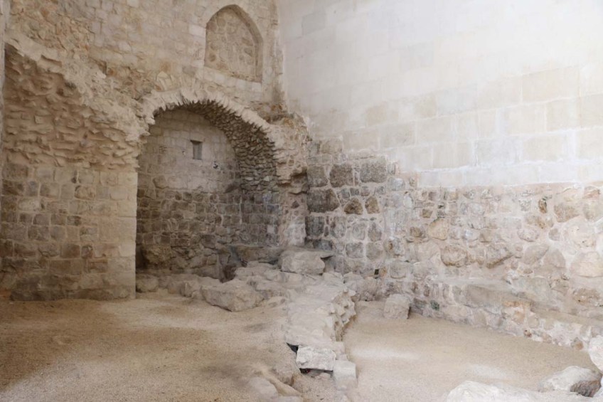 Old houses in the city of Nablus